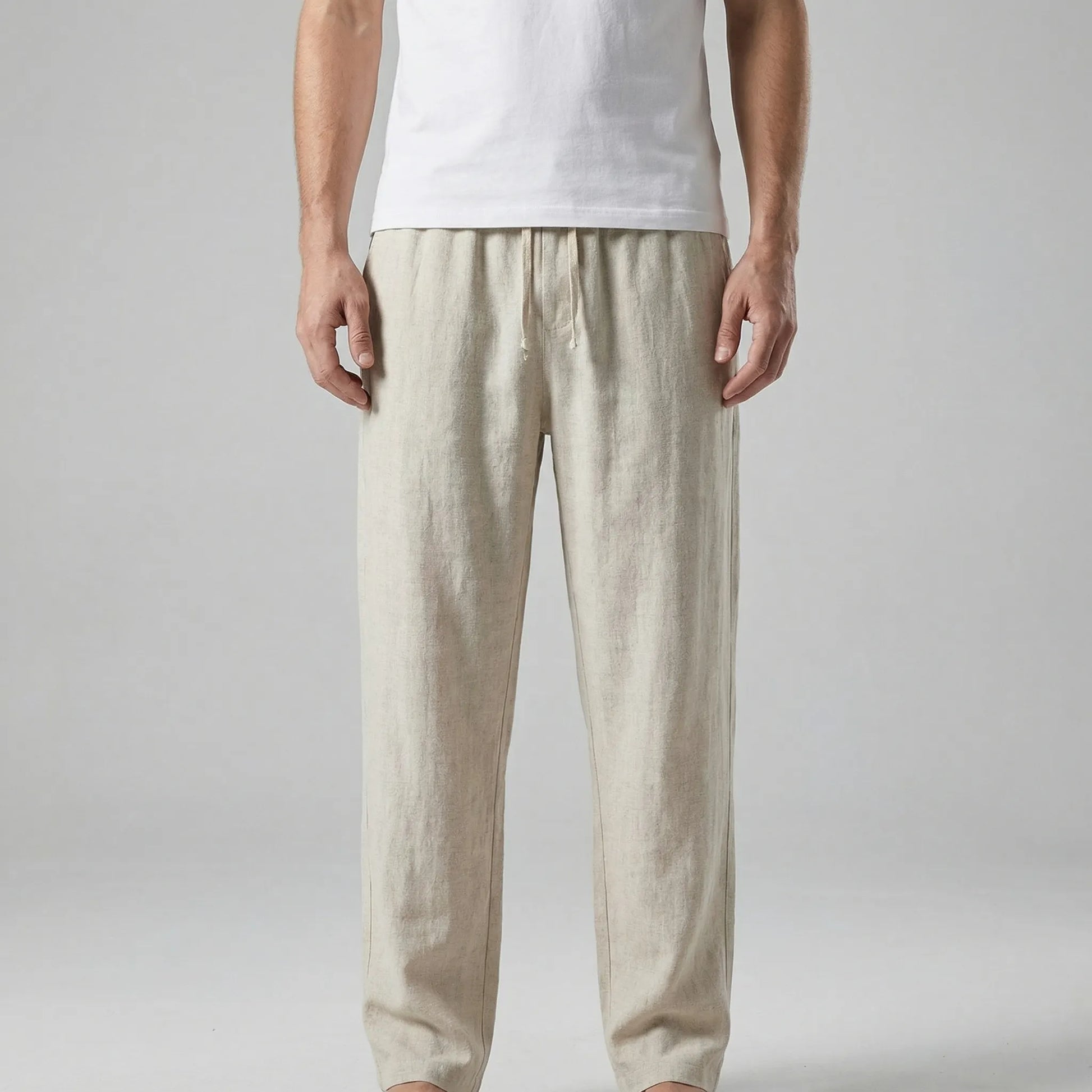 Rivelo - Relaxed Straight-Leg Casual Trousers