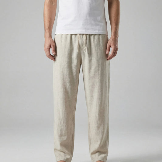 Rivelo - Relaxed Straight-Leg Casual Trousers