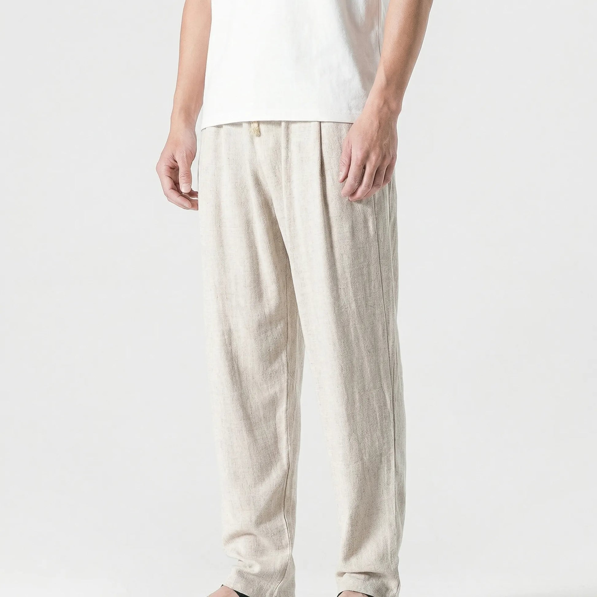 Rivelo - Relaxed Straight-Leg Casual Trousers