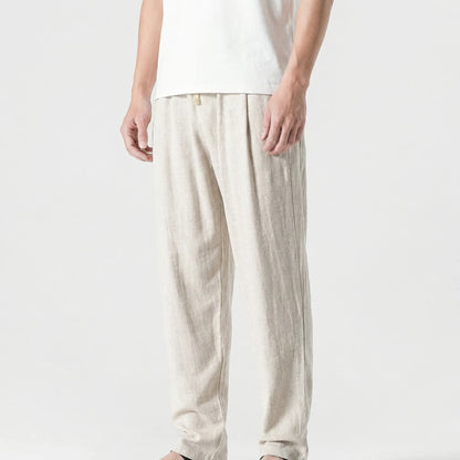 Rivelo - Relaxed Straight-Leg Casual Trousers