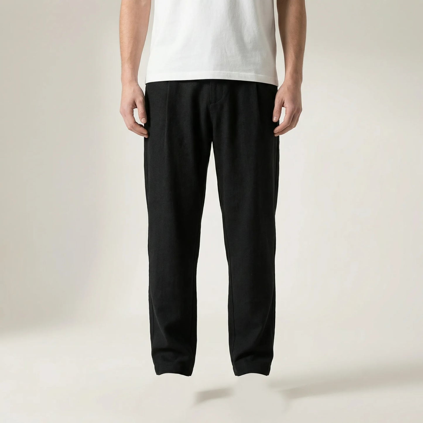 Rivelo - Relaxed Straight-Leg Casual Trousers