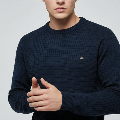 Sebastien | Men's Long Sleeve Sweater in Warm Knit