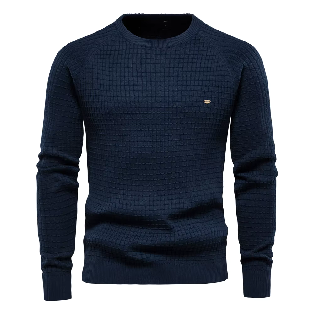 Sebastien | Men's Long Sleeve Sweater in Warm Knit 0