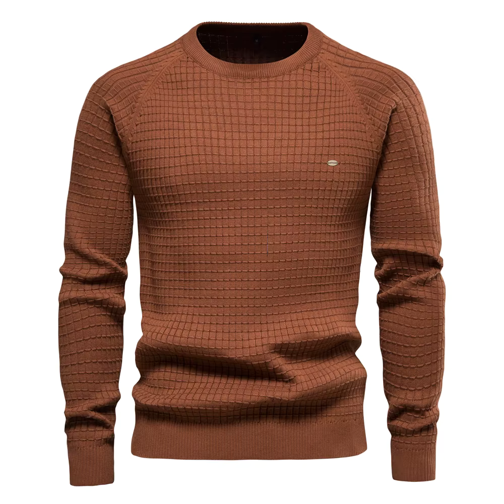 Sebastien | Men's Long Sleeve Sweater in Warm Knit 3