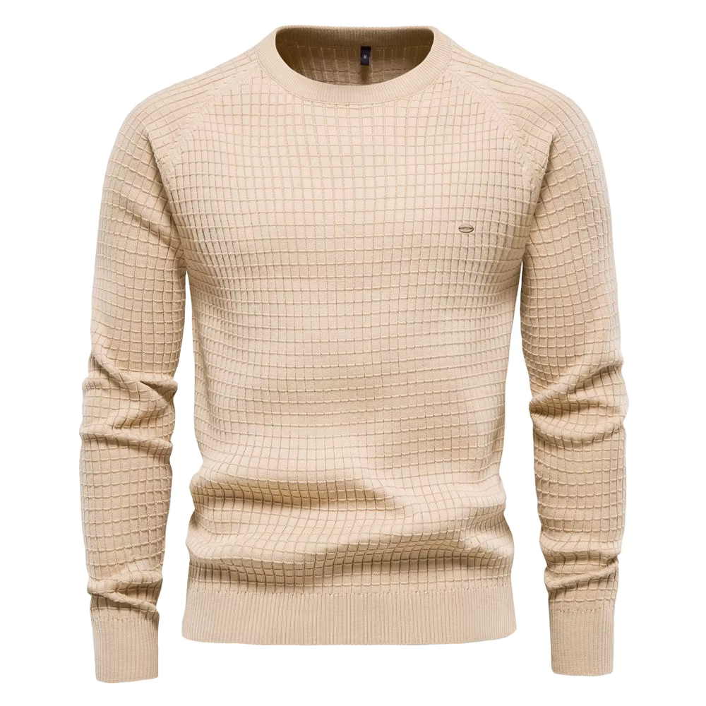 Sebastien | Men's Long Sleeve Sweater in Warm Knit 5