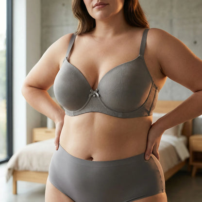 Shapova | Seamless Underwire Bra Plus Size
