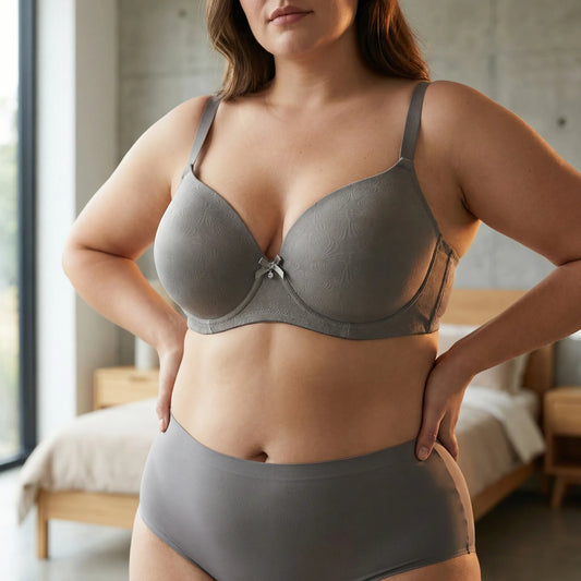 Shapova | Seamless Underwire Bra Plus Size