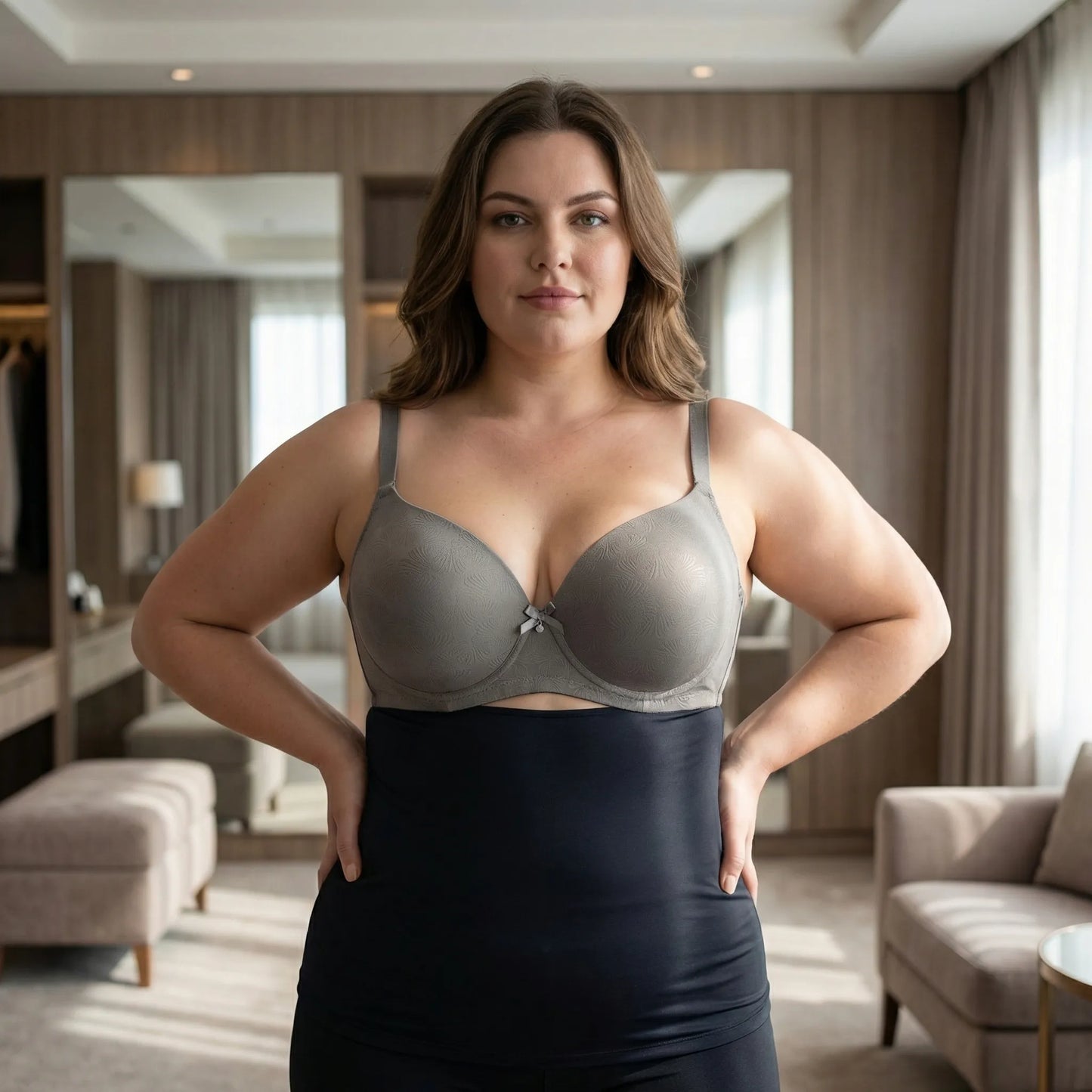 Shapova | Seamless Underwire Bra Plus Size