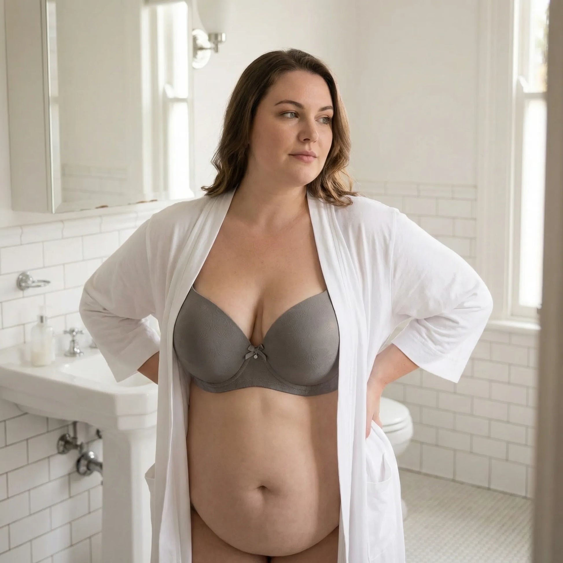 Shapova | Seamless Underwire Bra Plus Size