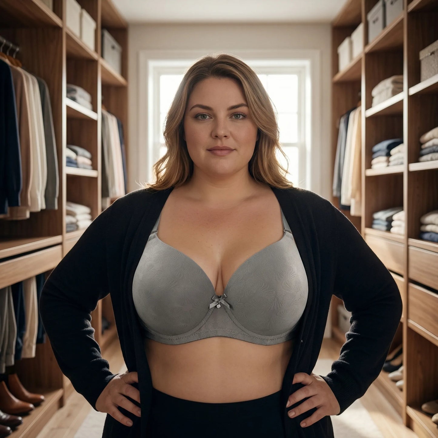 Shapova | Seamless Underwire Bra Plus Size