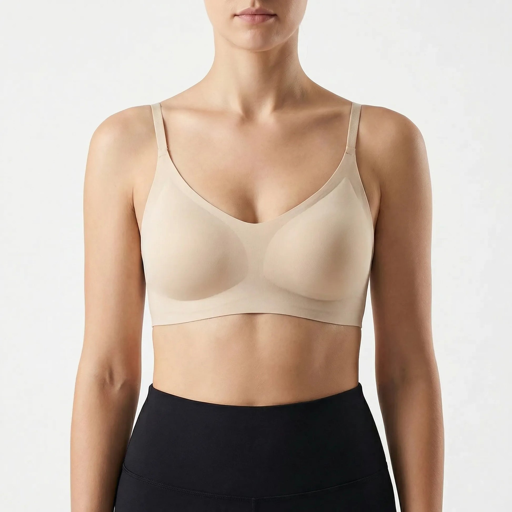 Sillara | Wire-Free Seamless Gathering Bra