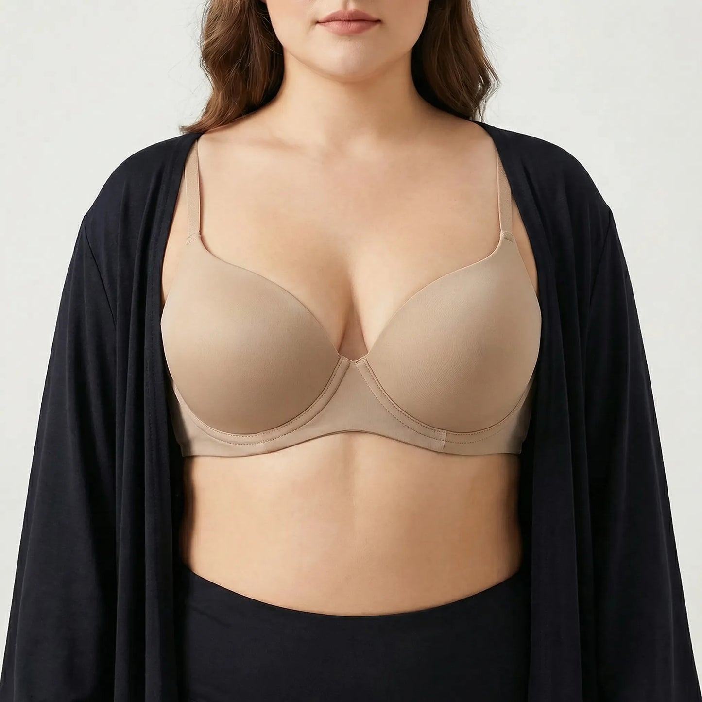 Softeva | Seamless Push-Up Bra For Fuller Figures