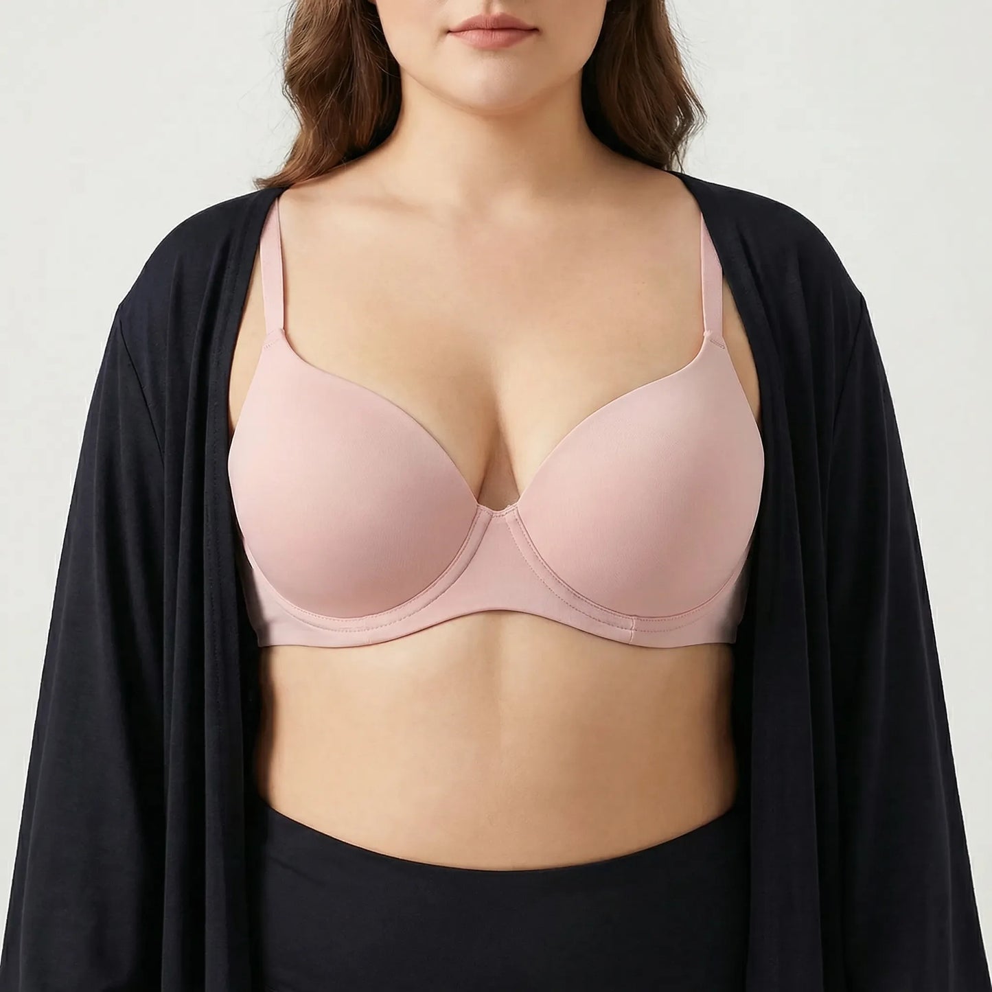 Softeva | Seamless Push-Up Bra For Fuller Figures