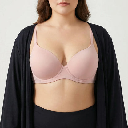 Softeva | Seamless Push-Up Bra For Fuller Figures