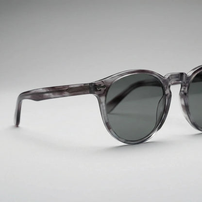 Solardo - Round Frame Polarised Sunglasses