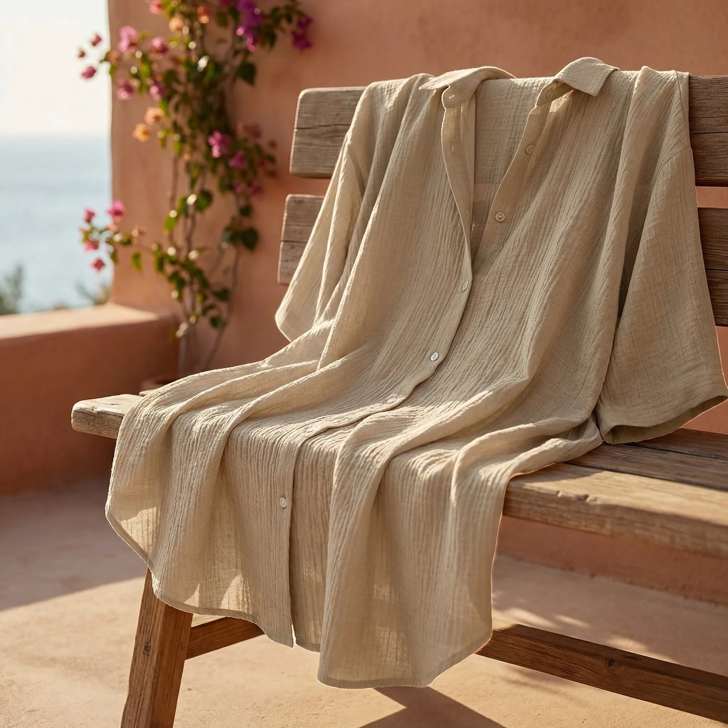 Solarre | Sheer Dolman Sleeve Midi Cover-Up