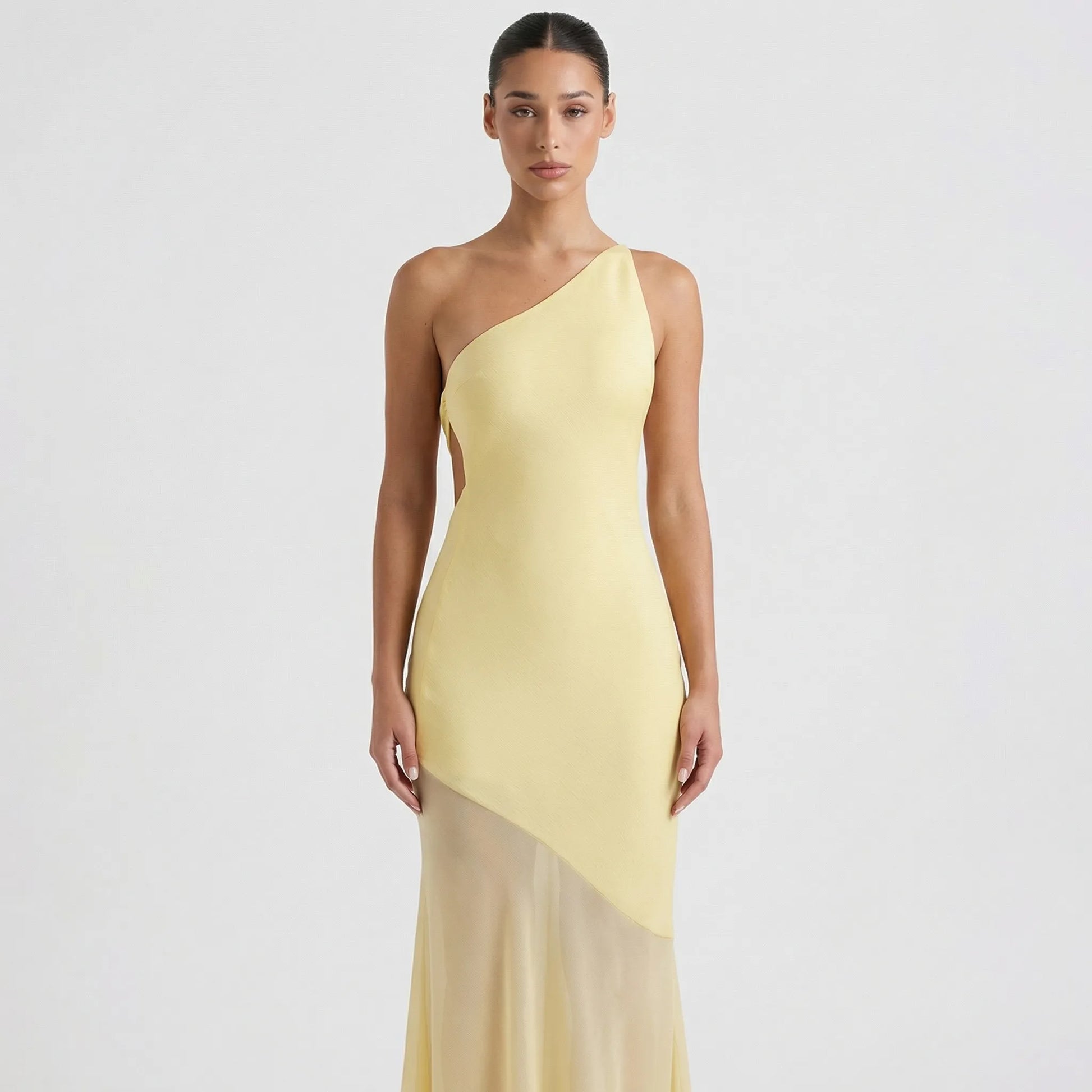 Sorella - One-Shoulder Mermaid Maxi Dress