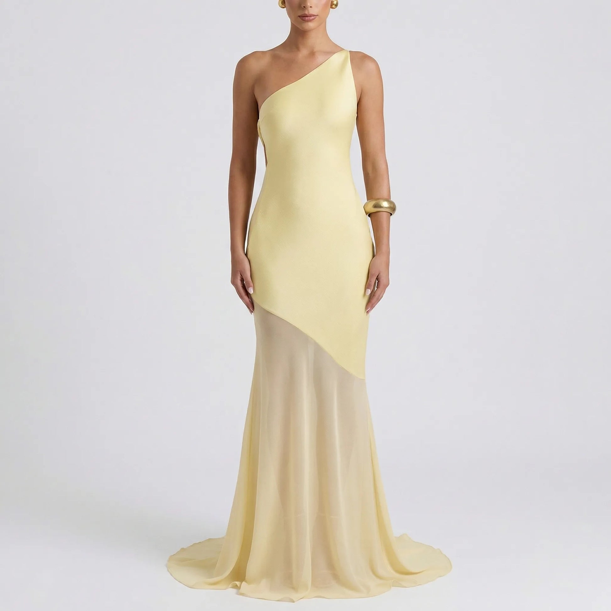 Sorella - One-Shoulder Mermaid Maxi Dress