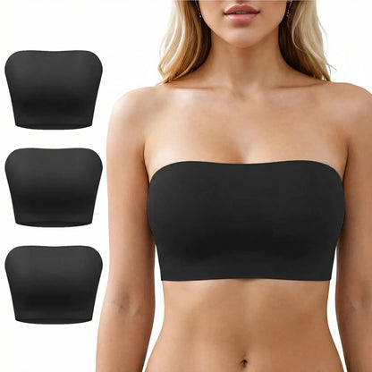 Straplia | Seamless Strapless Half-Cup Tube Bra
