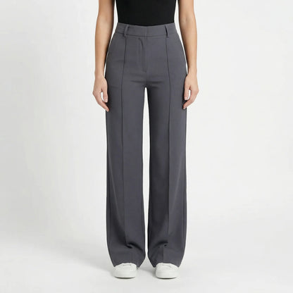 Tailura | High-Waist Wide-Leg Tailored Trousers