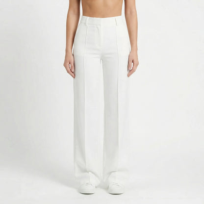Tailura | High-Waist Wide-Leg Tailored Trousers