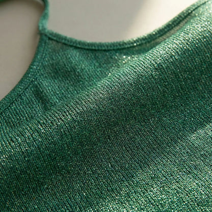 Tienova | Slim Fit Halter Neck Top