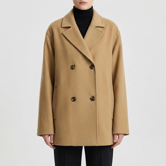 Torvelle - Double-Breasted Loose Fit Coat