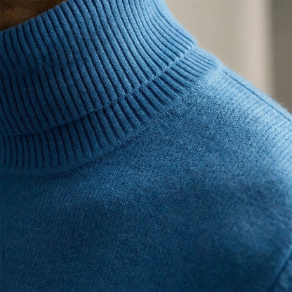 Turtex - Fitted Turtleneck Long-Sleeve Top