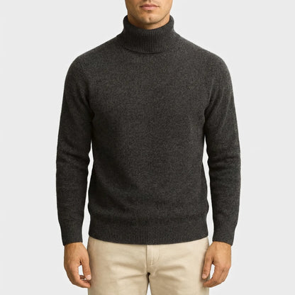 Turtex - Fitted Turtleneck Long-Sleeve Top