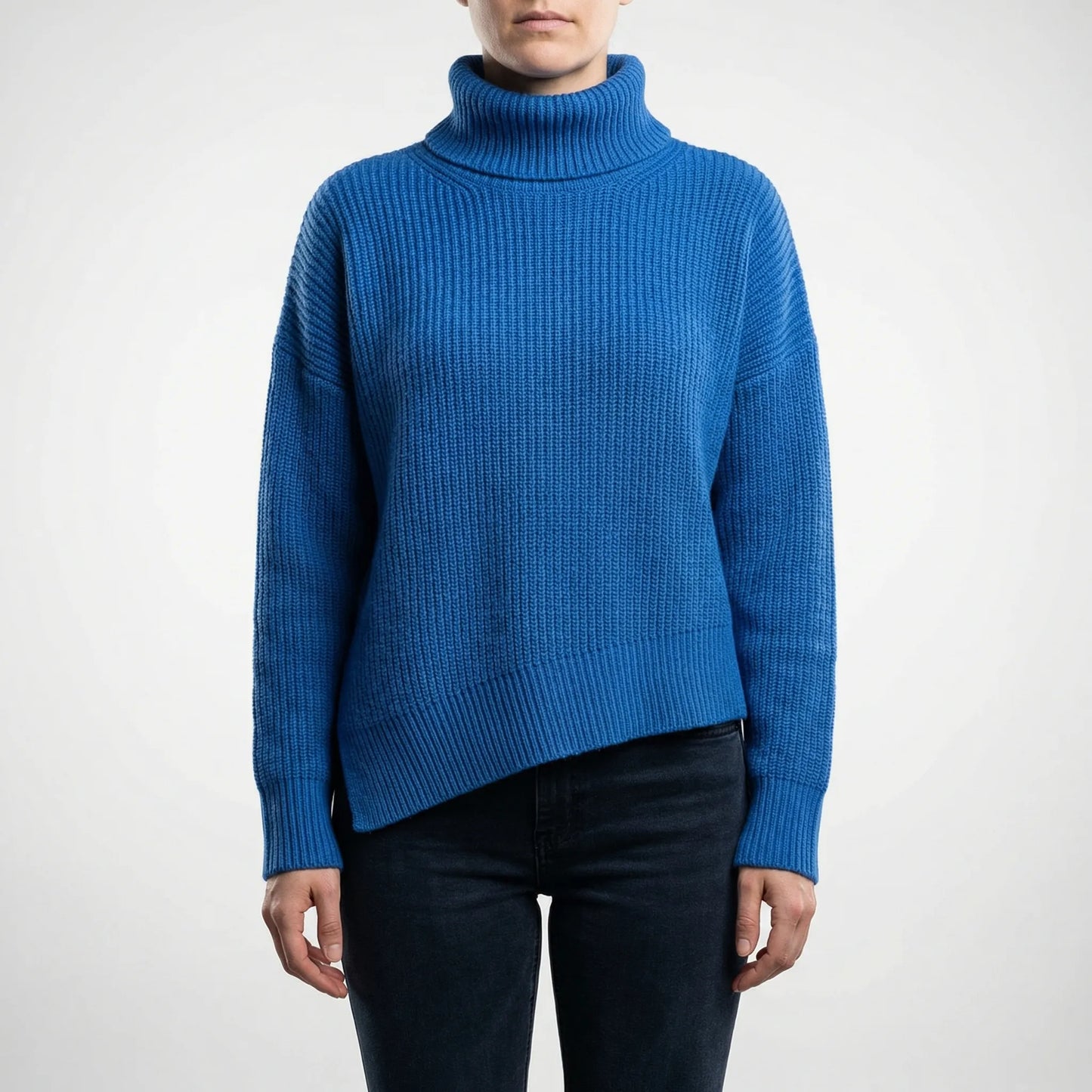 Turtova | Oversized Roll-Neck Jumper For Women