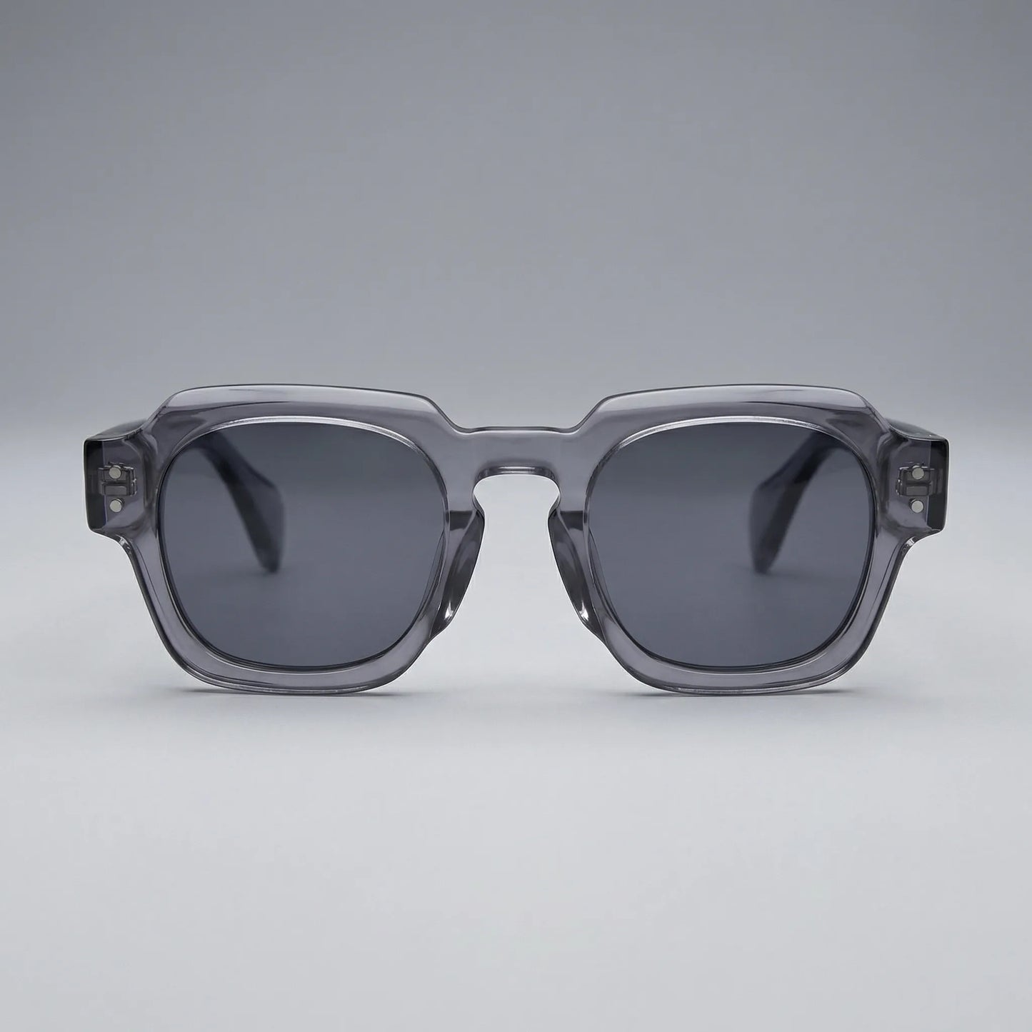 Veclaire - Geometric Sculpted Frame Sunglasses