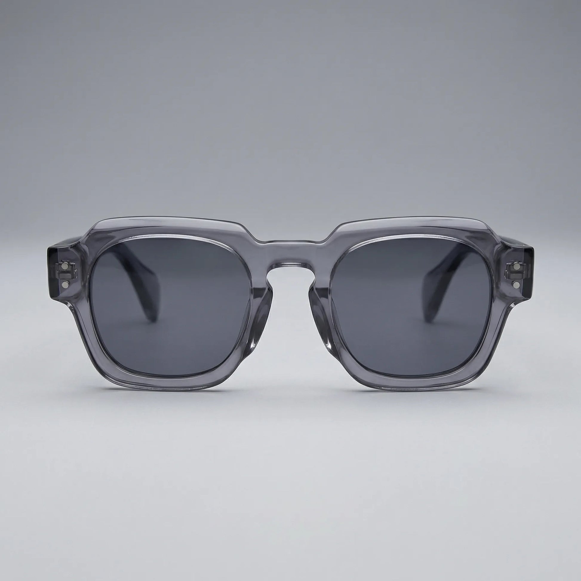 Veclaire - Geometric Sculpted Frame Sunglasses