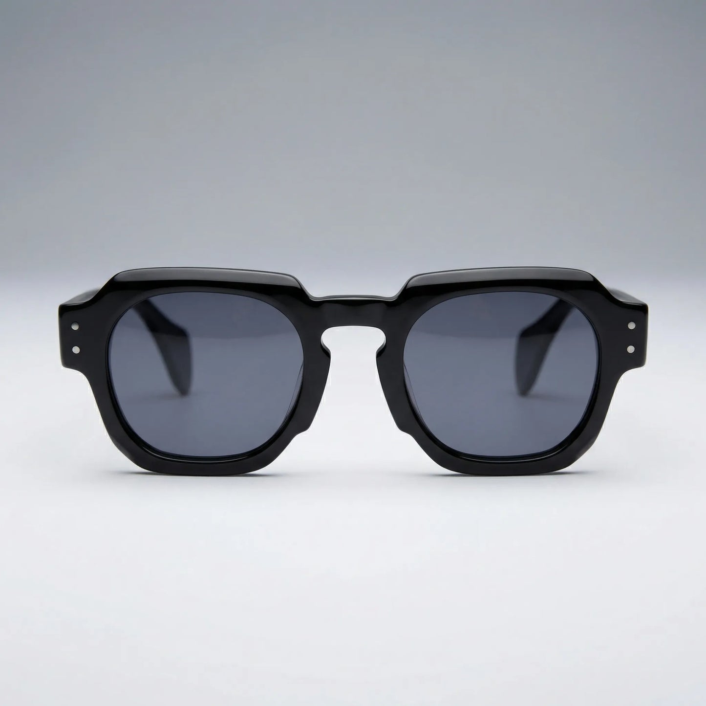 Veclaire - Geometric Sculpted Frame Sunglasses