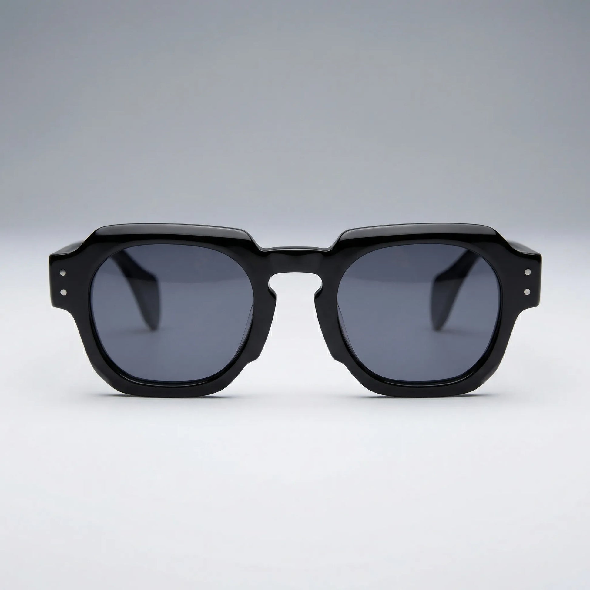 Veclaire - Geometric Sculpted Frame Sunglasses