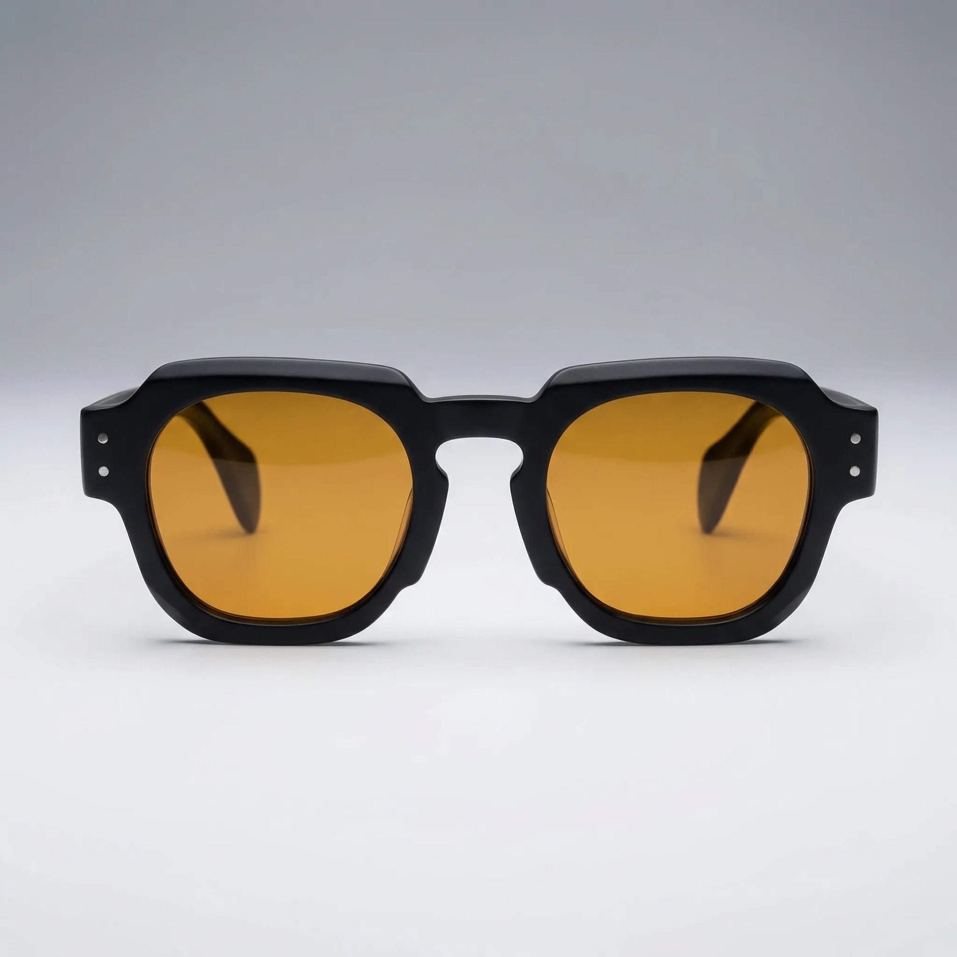 Veclaire - Geometric Sculpted Frame Sunglasses