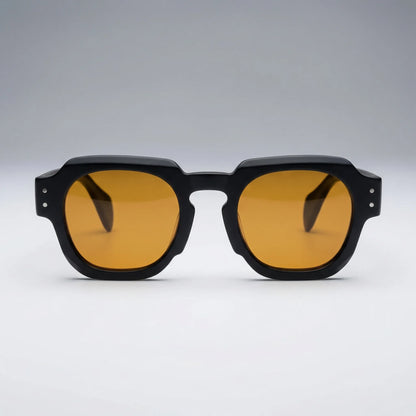 Veclaire - Geometric Sculpted Frame Sunglasses