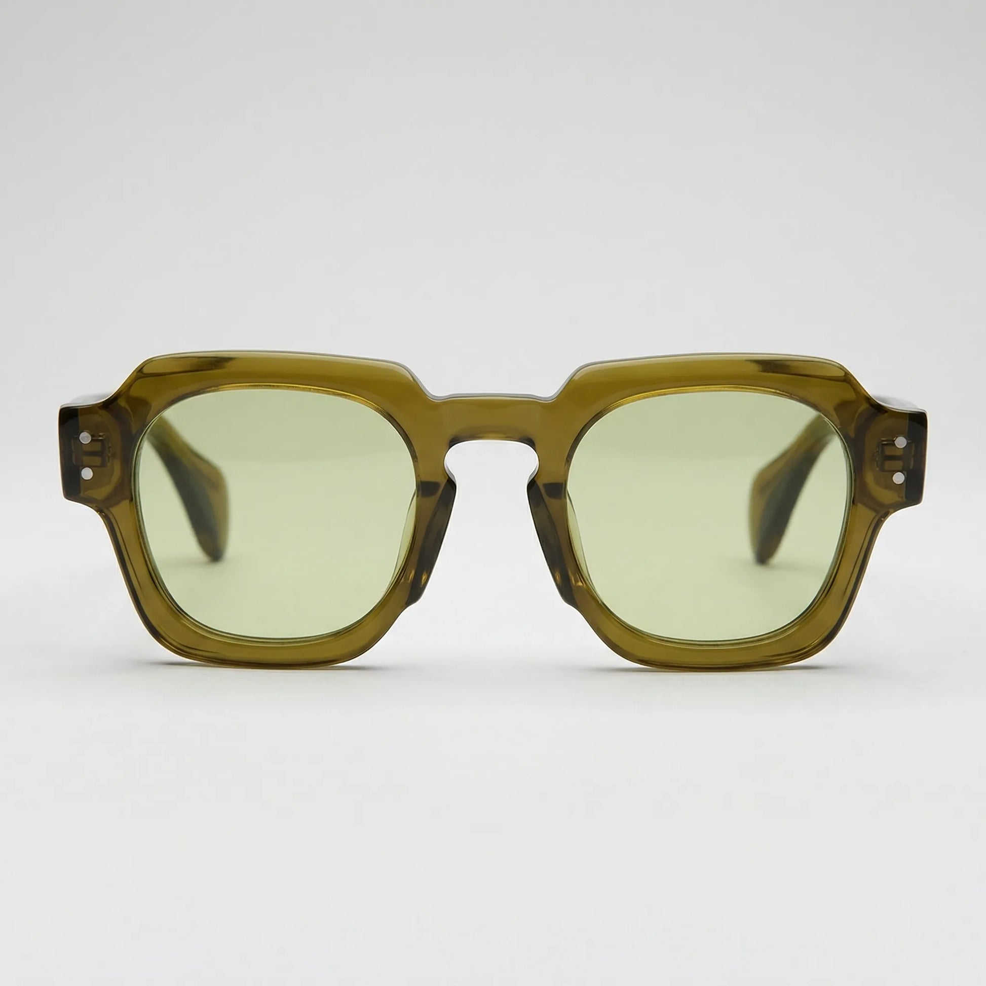 Veclaire - Geometric Sculpted Frame Sunglasses