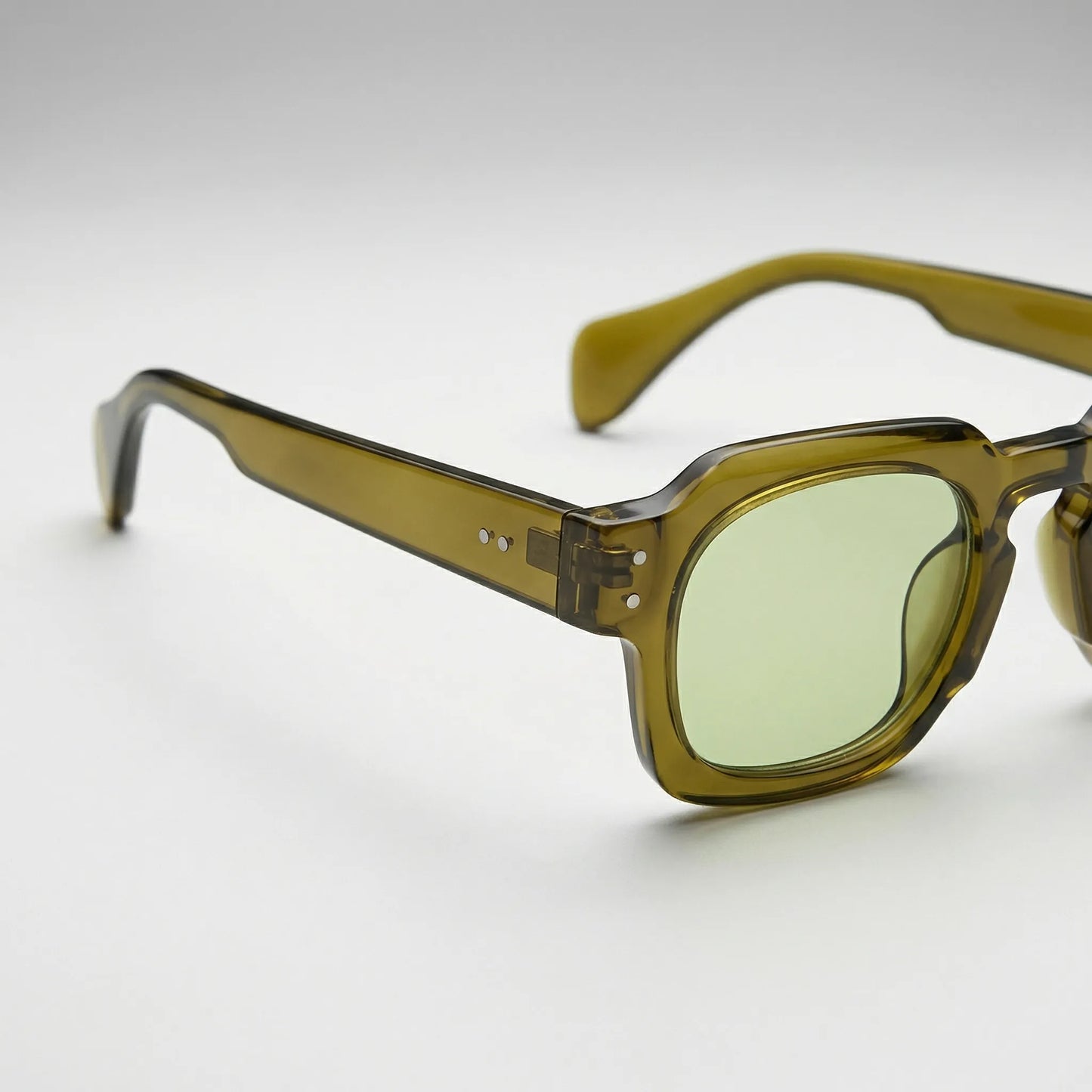 Veclaire - Geometric Sculpted Frame Sunglasses
