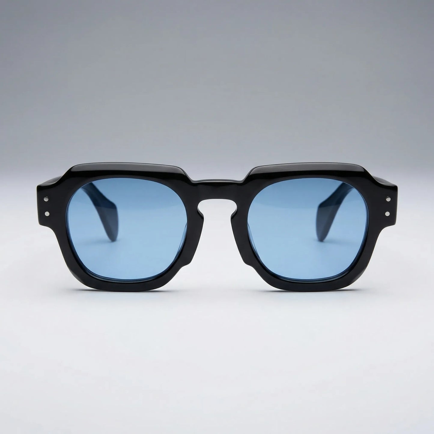 Veclaire - Geometric Sculpted Frame Sunglasses