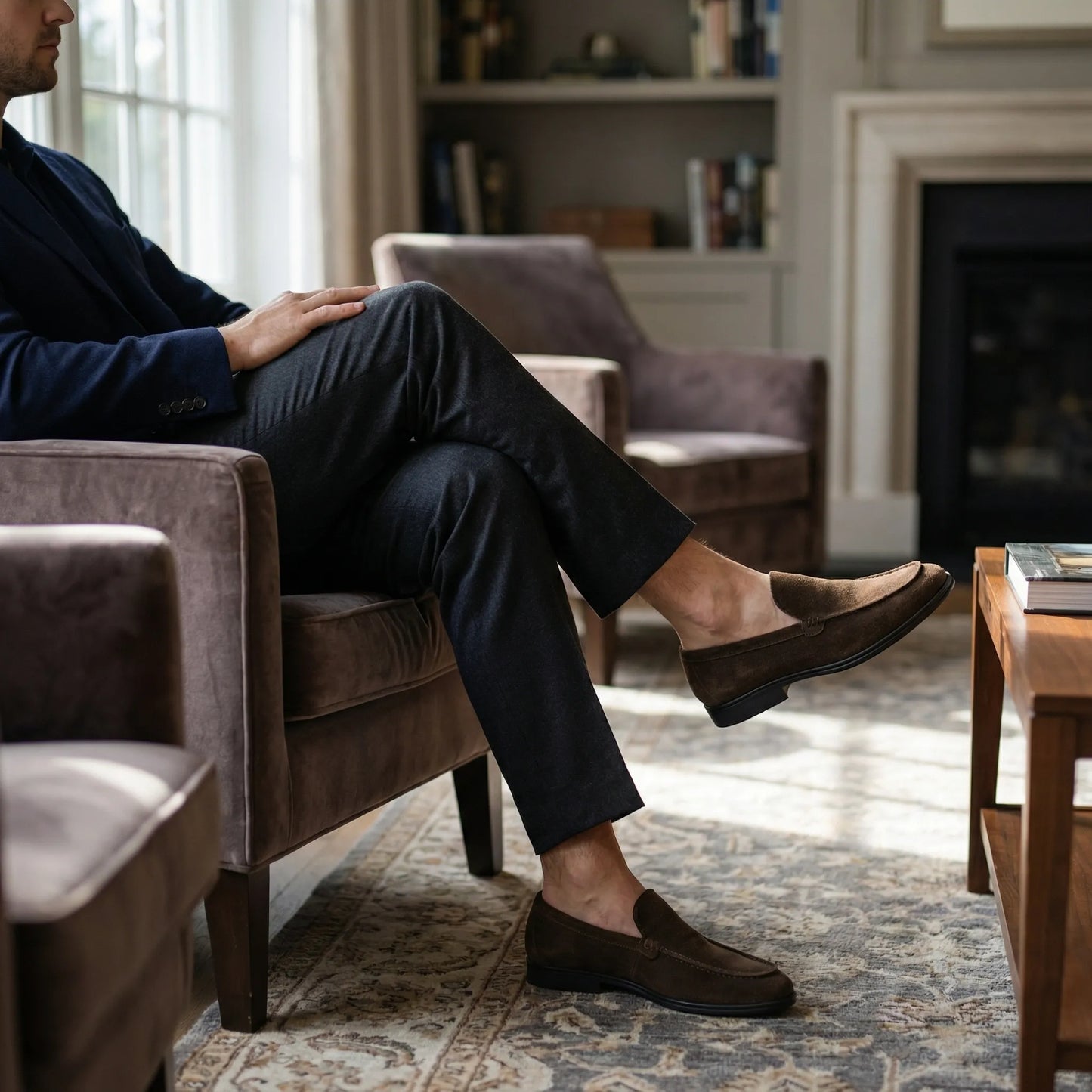 Veldoux | Slip-On Loafer With Contrast Sole