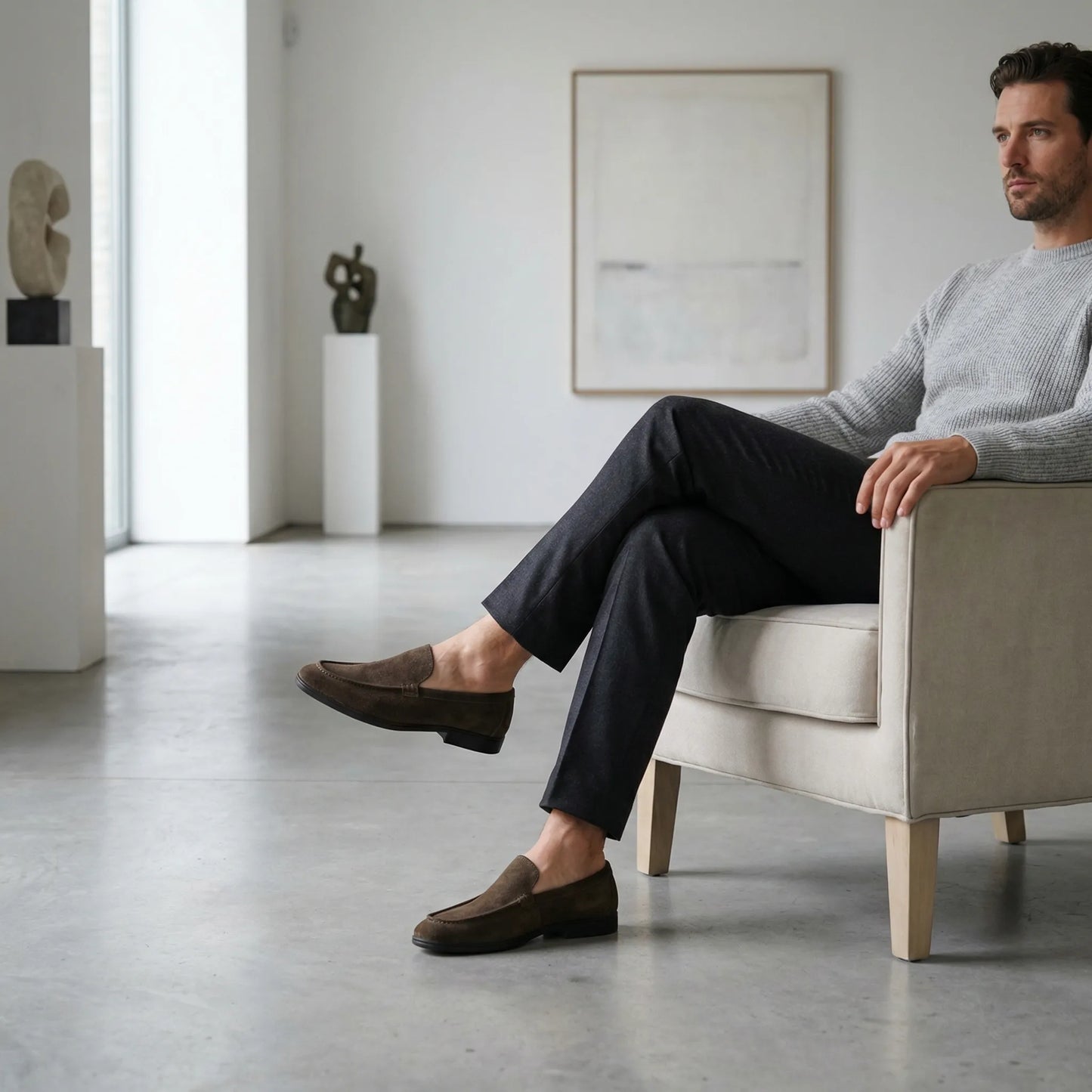 Veldoux | Slip-On Loafer With Contrast Sole