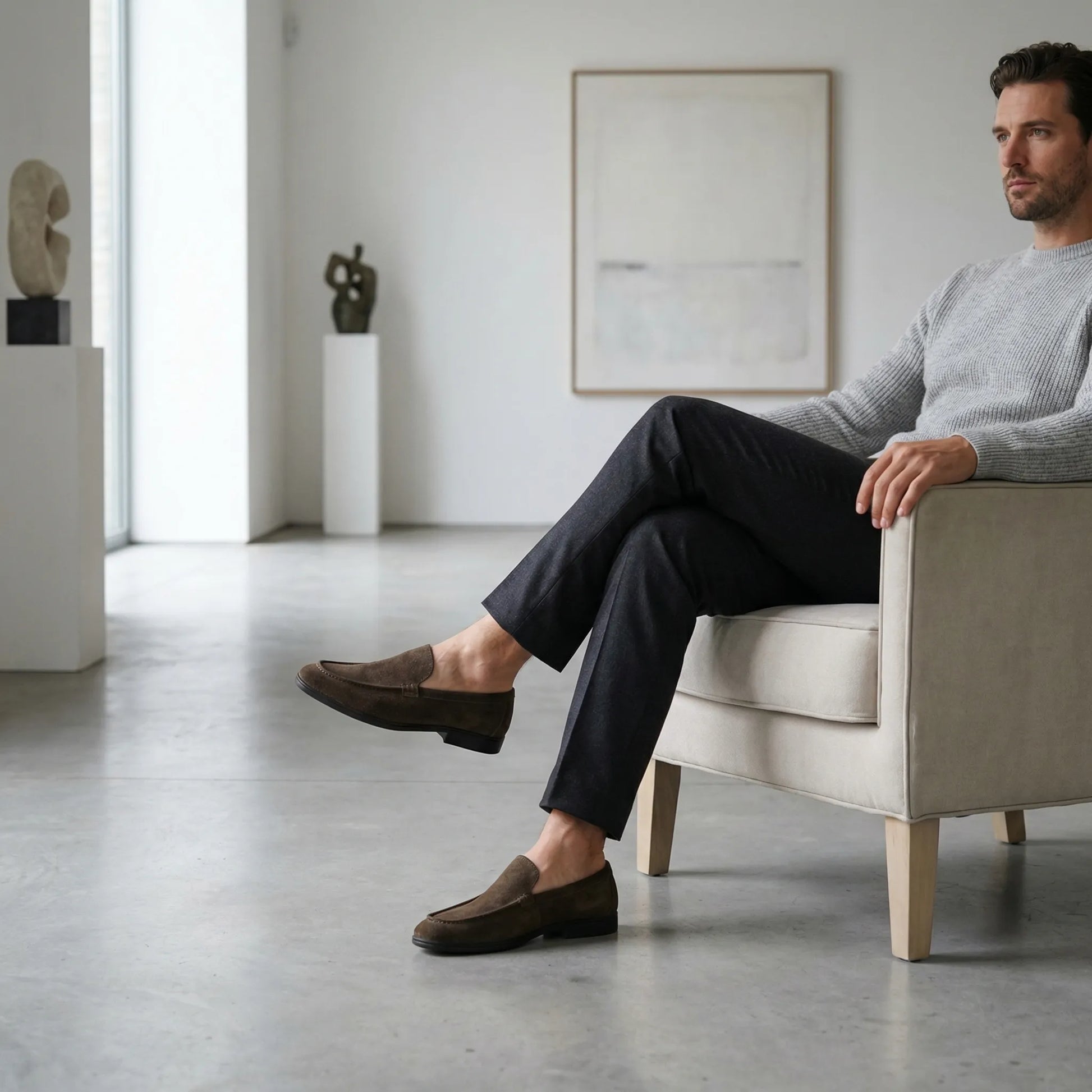Veldoux | Slip-On Loafer With Contrast Sole