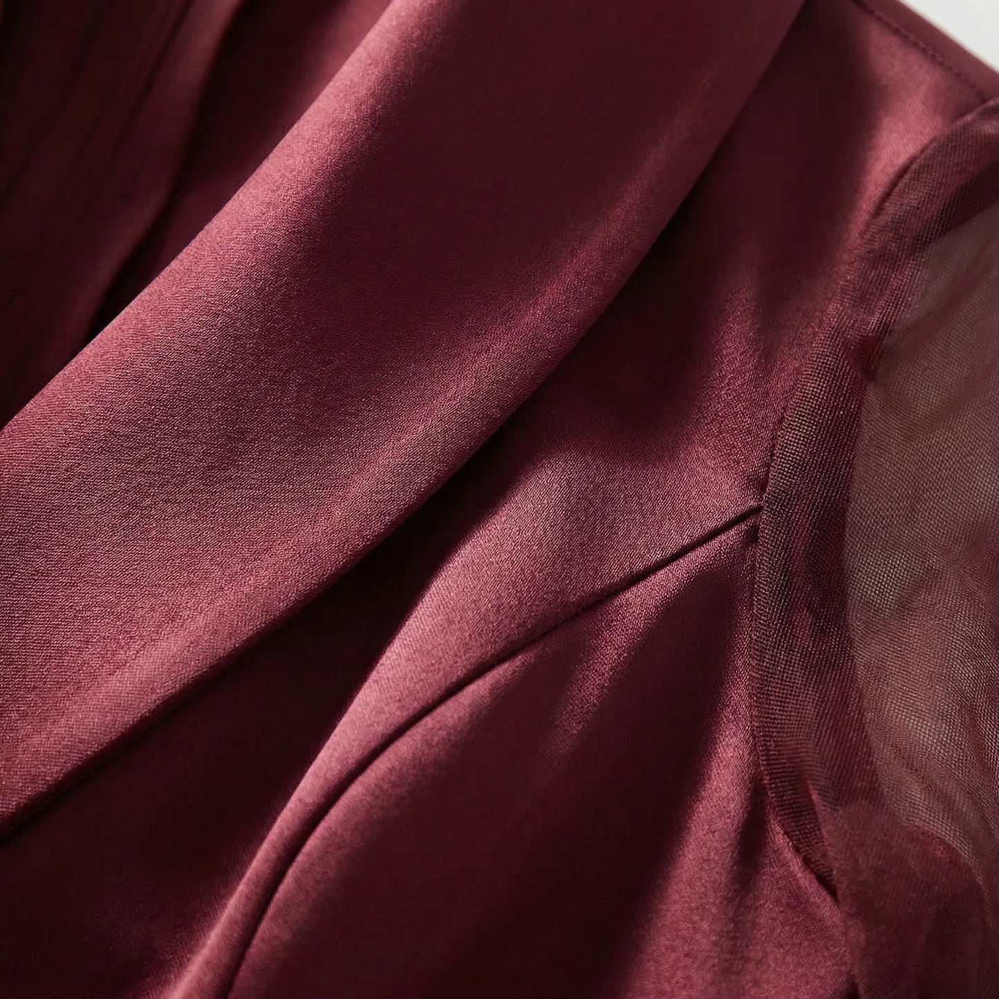 Veloria - Wrap Bodice A-Line Midi Dress