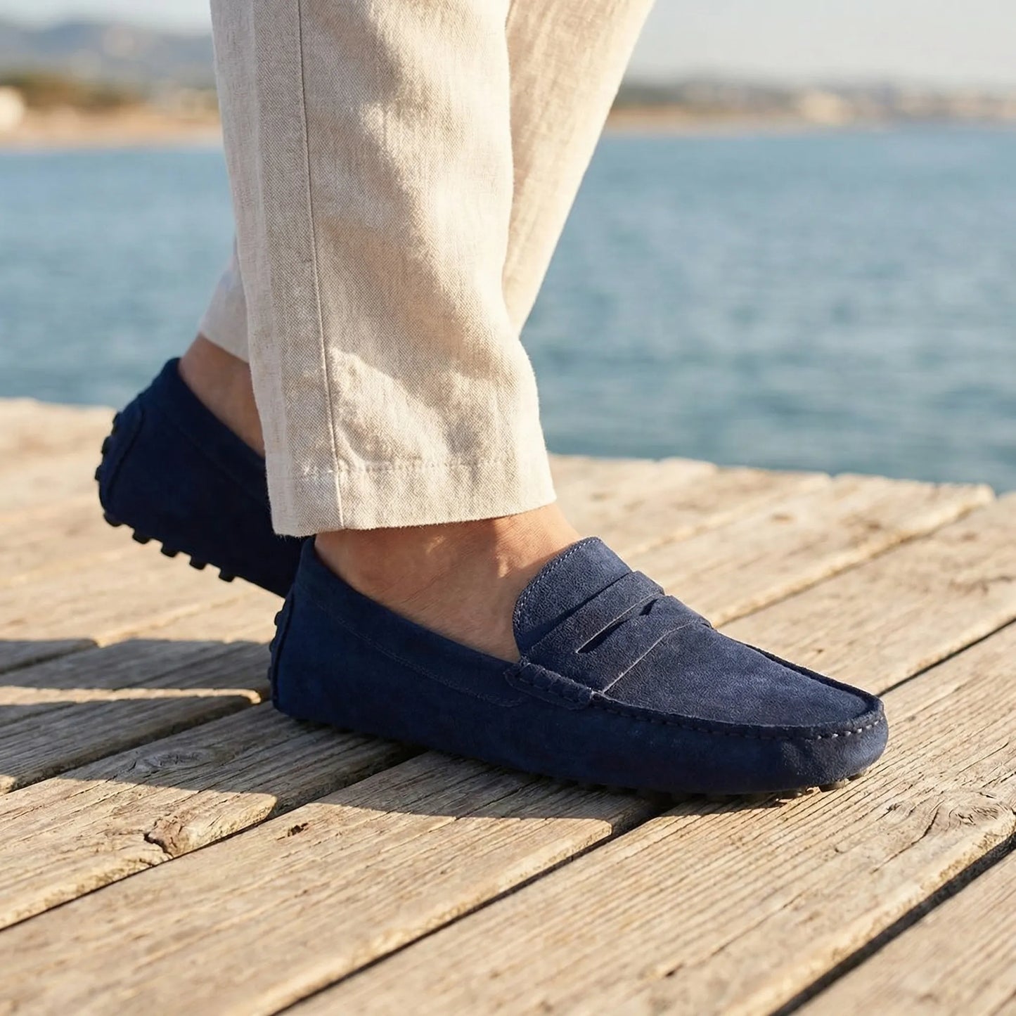 Veloro - Penny Strap Slip-On Loafer