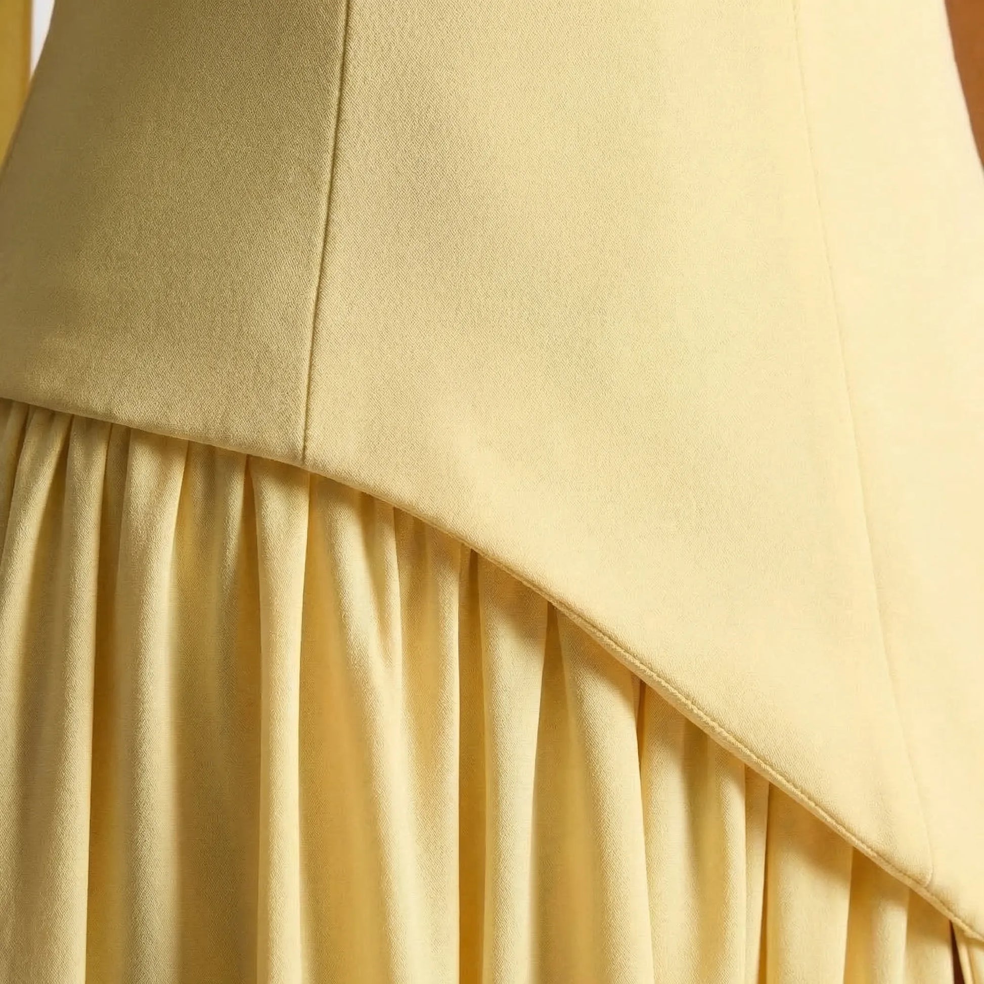 Velorra - High-Waist Sleeveless Maxi Dress With Slit