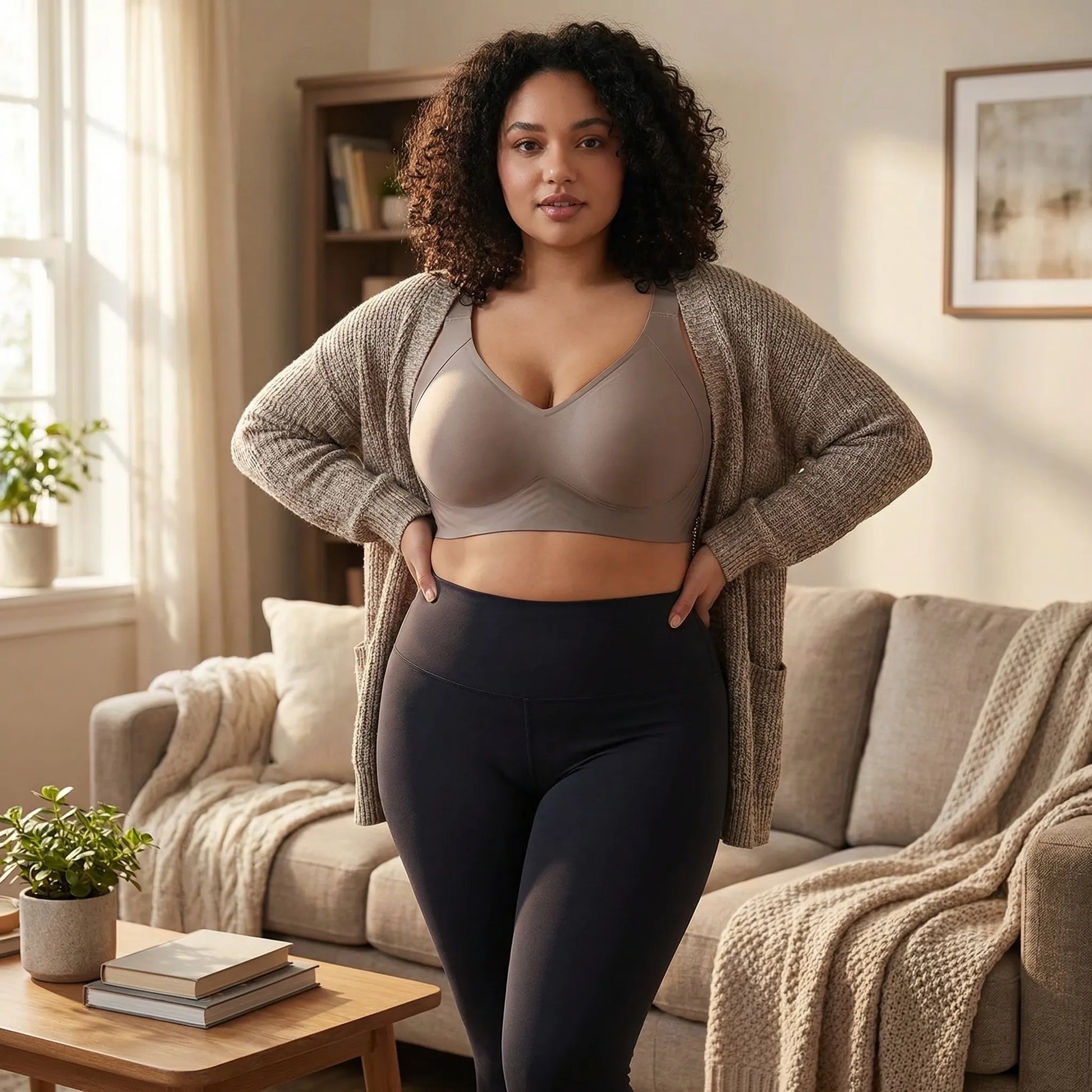 Velouri | Wireless Push-Up Bralette Plus Size