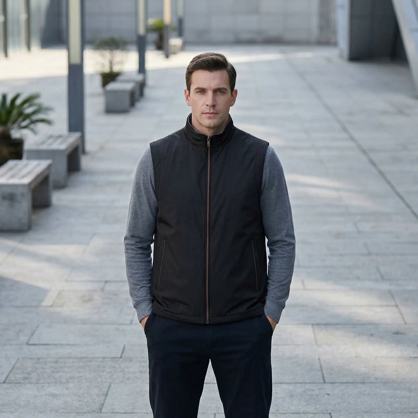 Veltano | Slim-Cut Insulated Men's Bodywarmer
