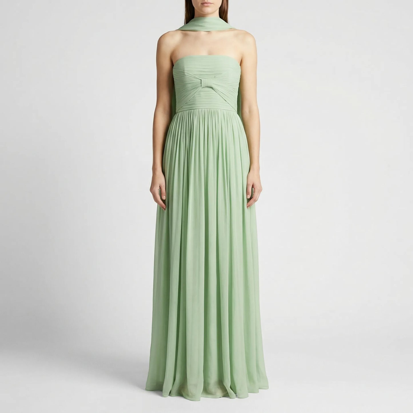 Veluara - Sleeveless A-Line Maxi Dress