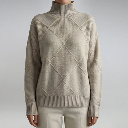 Velvorne | Relaxed Fit Roll Neck Jumper