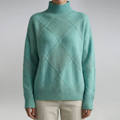 Velvorne | Relaxed Fit Roll Neck Jumper